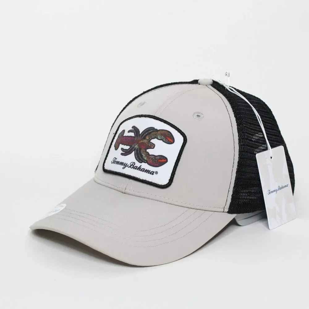 Tommy Bahama Hat Mens Tan Adjustable Dad Cap Logo Preppy Lobster Normcore New